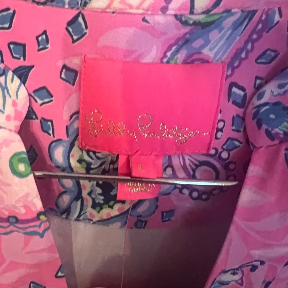 Lilly Pulitzer Winona Dress Plumeria Pink Strut Your Stuff see description - Picture 4 of 6